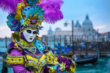 Fotobehang Venice Carnival © fotografa222