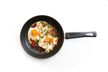Eier und Speck