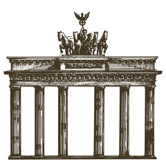 Germany vector logo design template. architecture or travel icon © ~ Bitter ~