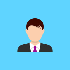 Young man icon