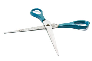 blue scissors