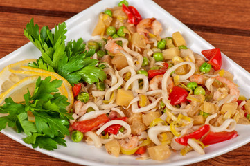 Seafood salad