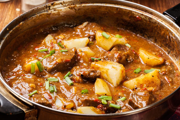 Beef stew with potatoes