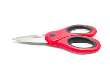 red scissors