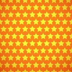 Fototapeta na wymiar Baby different vector seamless pattern. Orange and yellow colors