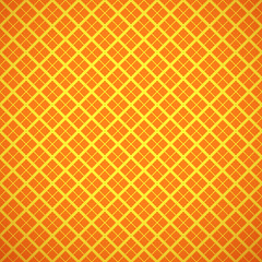 Fototapeta premium Baby different vector seamless pattern. Orange and yellow colors
