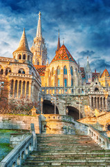 Obraz premium Kościół św. Macieja w Budapeszcie