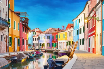 Abwaschbare Fototapete Venedig Burano Venedig Italien