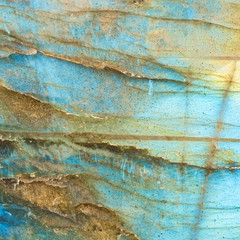 Abstract labradorite texture background.