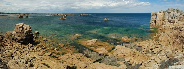 Site du Gouffre de Plougrescant, Bretagne