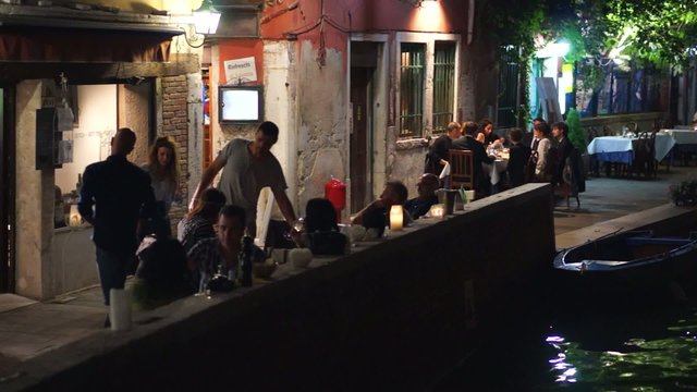 Views from around the ancient Coastal Italian city of Venice.