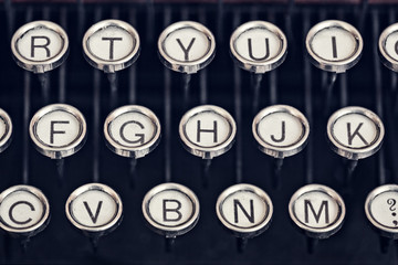 Vintage Typewriter Keys