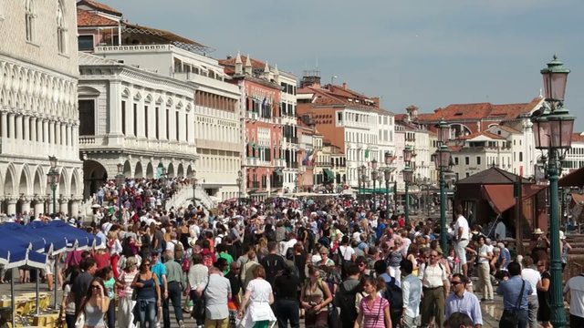 Views from around the ancient Coastal Italian city of Venice.