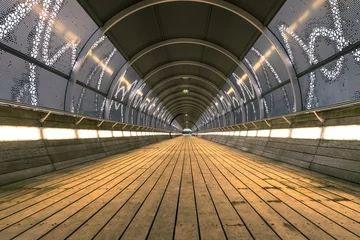 Deurstickers Tunnel tunnel