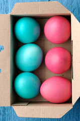 easter color eggs