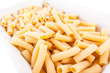 Tin full of pasta