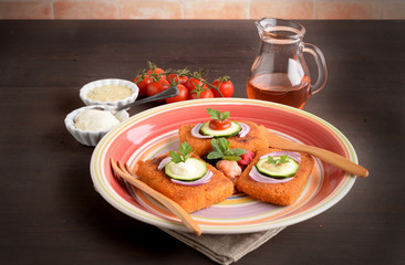 MATTONELLE DI MERLUZZO IMPANATE - TILE COD BREADED