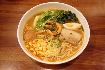 海老味噌ラーメン