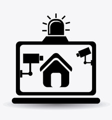 Security design, vector illustration.