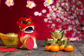 chinese new year decorations ,chinese character symbolizes gong