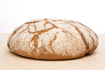 Round loaf of bread