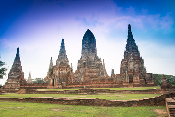Obraz premium The ancient city of Ayutthaya
