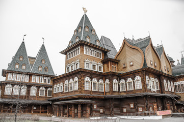Wooden palace of Tsar Alexey Mikhailovich.