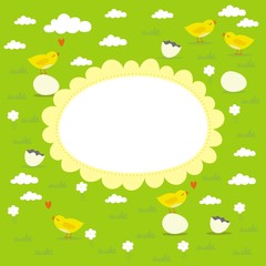 happy easter backround