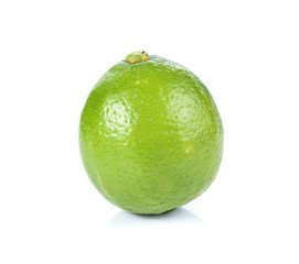 Lime isolated on white background