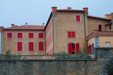 Barjols, var, le château.