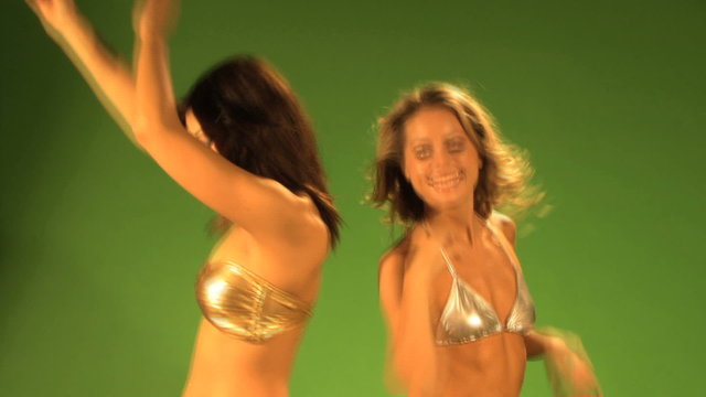 MS ZI OF TWO YOUNG WOMEN DANCING