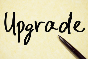 upgrade word write on paper
