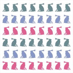 Obraz premium Easter Bunny series color wrapping paper