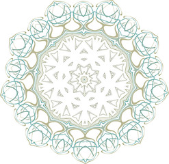 Floral abstract background