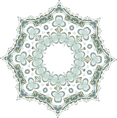 Floral abstract background