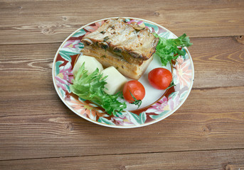 Roasted pork belly