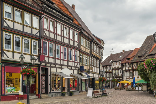 Einbeck downtown, Germany