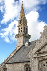 Fototapeta na wymiar Eglise Saint Magloire à Mahalon, Finistère, Bretagne