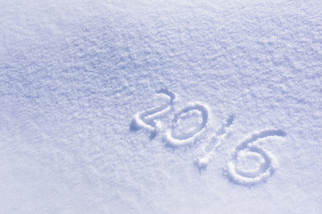Neujahr 2016 im Schnee