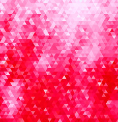 Pink triangles background