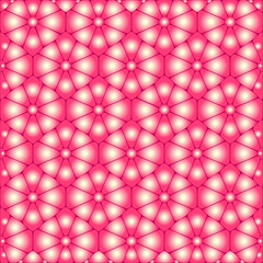 Fototapeta premium Abstract geometric floral background