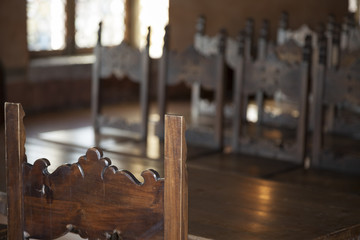 Antico arredo sala d'arme, Castello di Gorizia