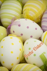 Composite image of frohe ostern