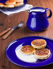 Cottage cheese pancakes