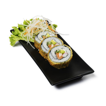 Sushi, Teller, frisch