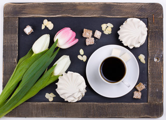 Coffee with sweets