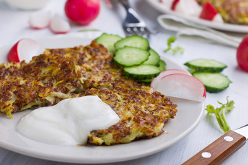 Zucchini patties