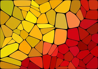 Fototapeten Colorful 2D mosaic abstract background - Illustration for web © igor_shmel