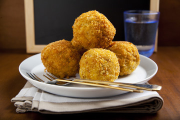 arancini. italian starter