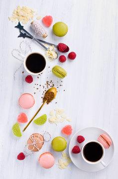 Coffee with sweets